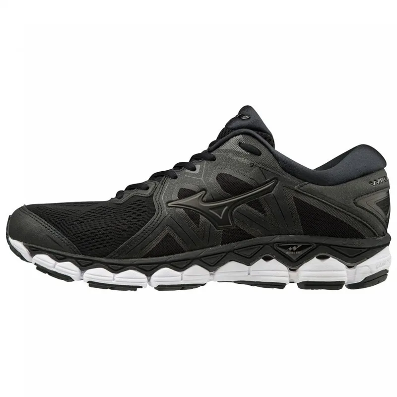 Mizuno W Wave Sky 2 Black/Grey UK 5.5-1